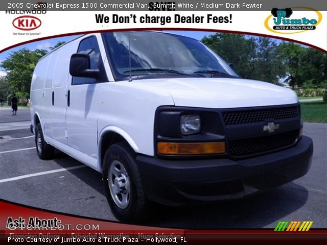 2005 Chevrolet Express 1500 Commercial Van in Summit White