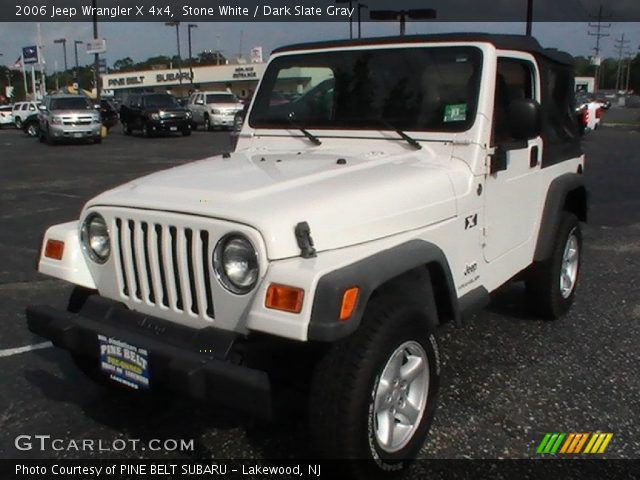 2006 Jeep Wrangler X 4x4 in Stone White