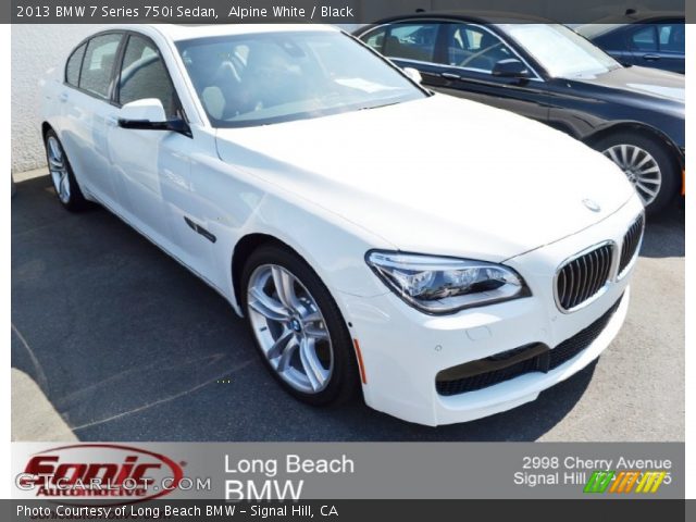 2013 BMW 7 Series 750i Sedan in Alpine White