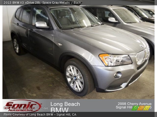 2013 BMW X3 xDrive 28i in Space Gray Metallic