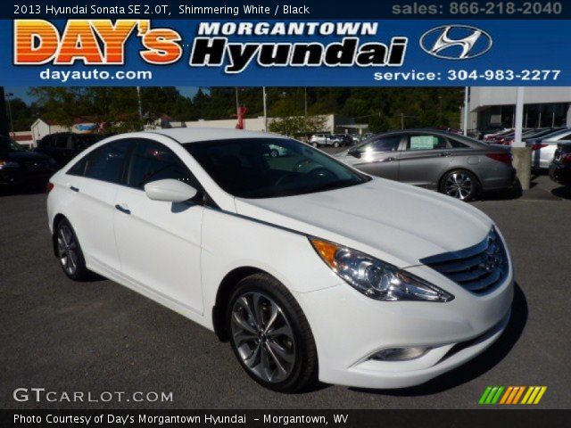 2013 Hyundai Sonata SE 2.0T in Shimmering White