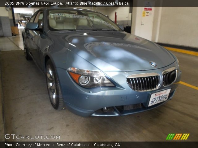 2005 BMW 6 Series 645i Coupe in Atlantic Blue Metallic