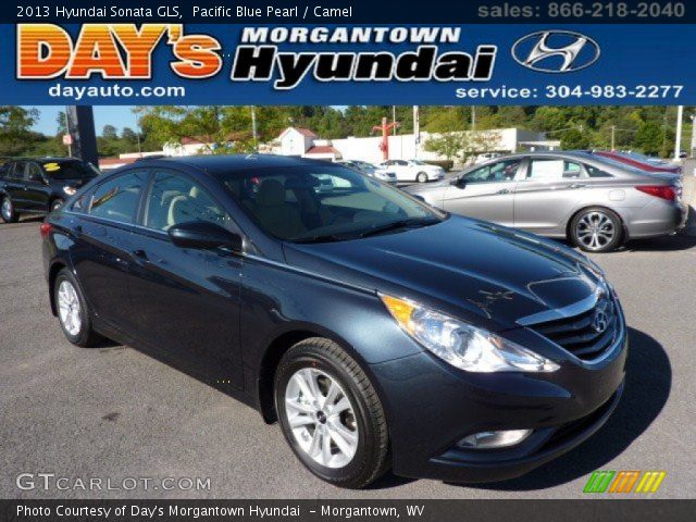 2013 Hyundai Sonata GLS in Pacific Blue Pearl