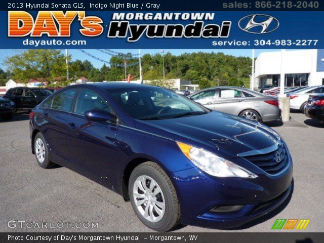 2013 Hyundai Sonata GLS in Indigo Night Blue