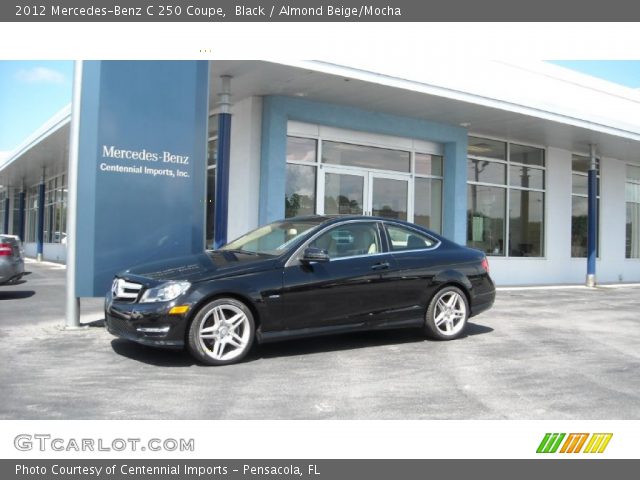2012 Mercedes-Benz C 250 Coupe in Black