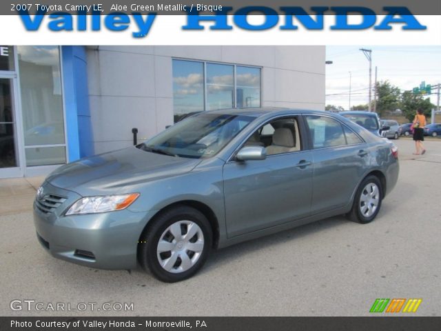 2007 Toyota Camry LE in Aloe Green Metallic