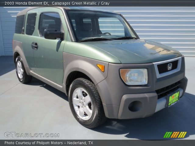 2003 Honda Element EX in Galapagos Green Metallic
