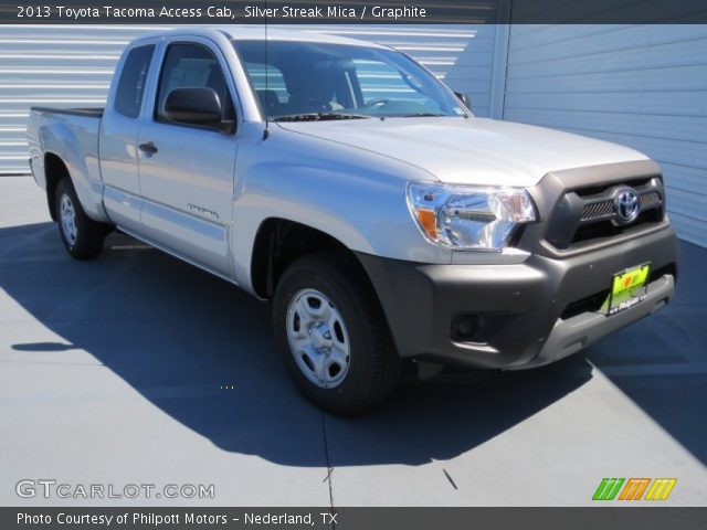 2013 Toyota Tacoma Access Cab in Silver Streak Mica