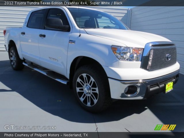 2012 Toyota Tundra Texas Edition CrewMax 4x4 in Super White
