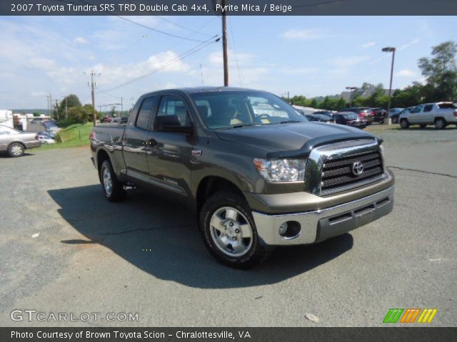 2007 Toyota Tundra SR5 TRD Double Cab 4x4 in Pyrite Mica
