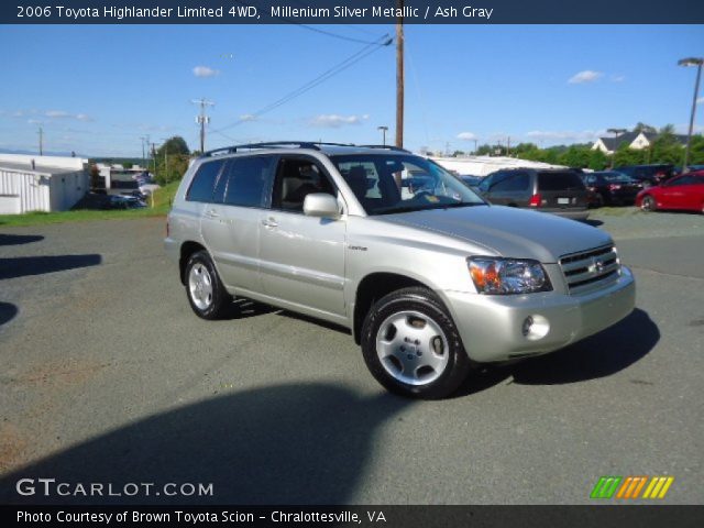 2006 Toyota Highlander Limited 4WD in Millenium Silver Metallic