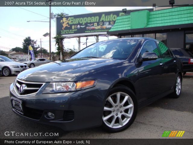 2007 Acura TSX Sedan in Carbon Gray Pearl