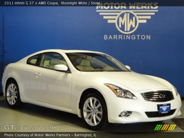 2011 Infiniti G 37 x AWD Coupe in Moonlight White