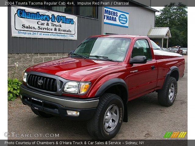 2004 Toyota Tacoma Regular Cab 4x4 in Impulse Red Pearl