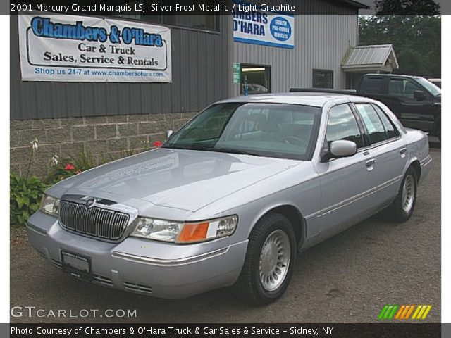 2001 Mercury Grand Marquis LS in Silver Frost Metallic