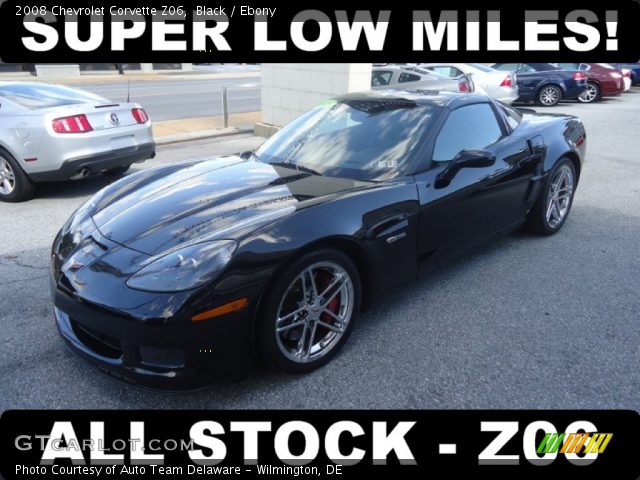 2008 Chevrolet Corvette Z06 in Black