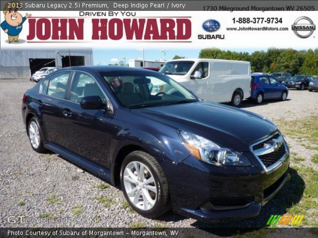 2013 Subaru Legacy 2.5i Premium in Deep Indigo Pearl