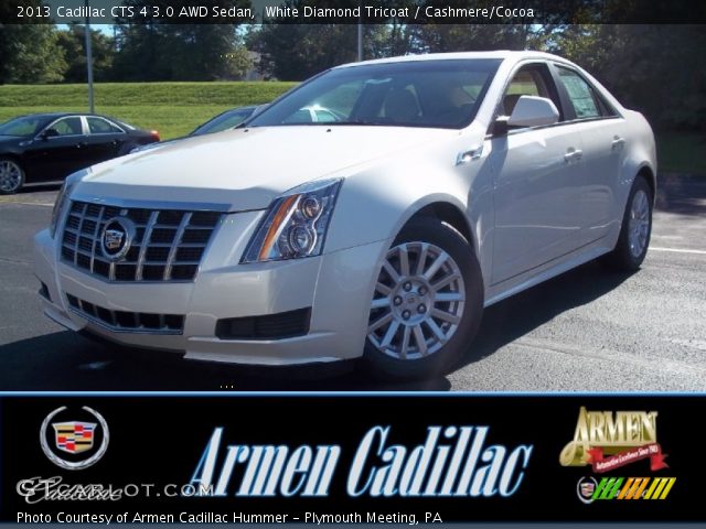 2013 Cadillac CTS 4 3.0 AWD Sedan in White Diamond Tricoat