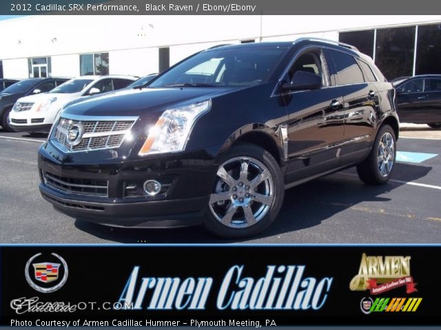 2012 Cadillac SRX Performance in Black Raven