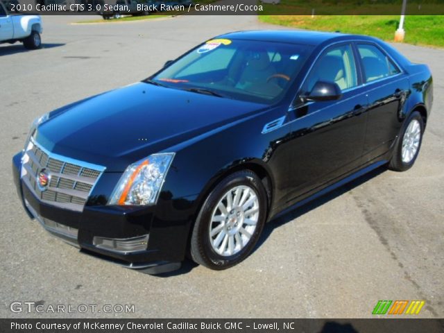 2010 Cadillac CTS 3.0 Sedan in Black Raven