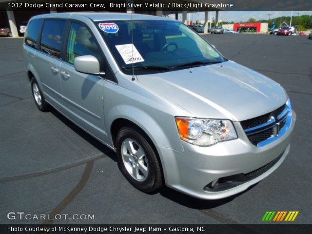 2012 Dodge Grand Caravan Crew in Bright Silver Metallic