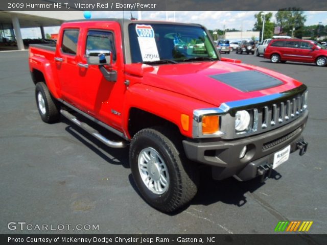 2009 Hummer H3 T in Victory Red