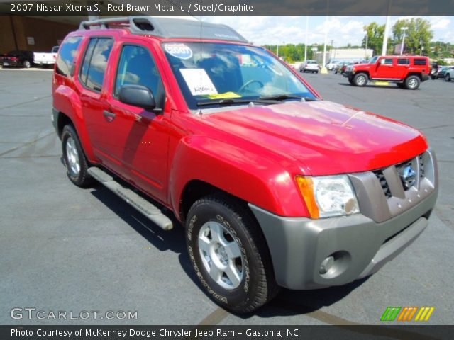 2007 Nissan Xterra S in Red Brawn Metallic