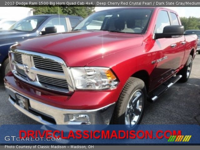 2012 Dodge Ram 1500 Big Horn Quad Cab 4x4 in Deep Cherry Red Crystal Pearl