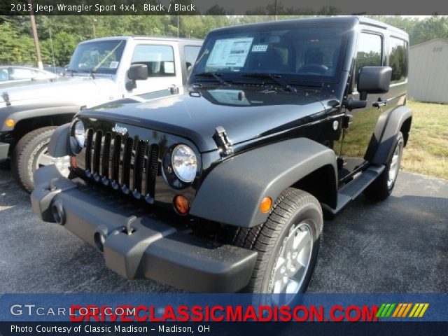 2013 Jeep Wrangler Sport 4x4 in Black