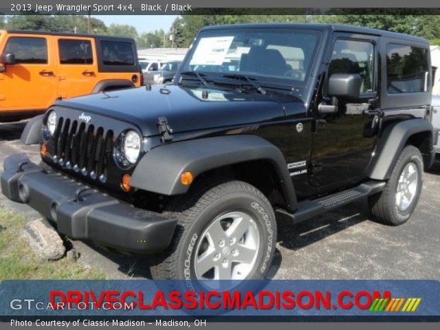 2013 Jeep Wrangler Sport 4x4 in Black