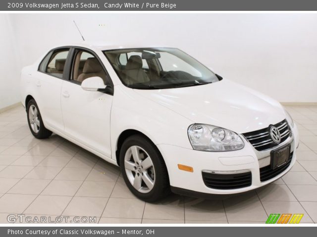 2009 Volkswagen Jetta S Sedan in Candy White