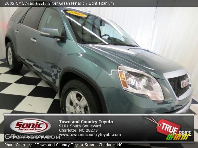 2009 GMC Acadia SLT in Silver Green Metallic