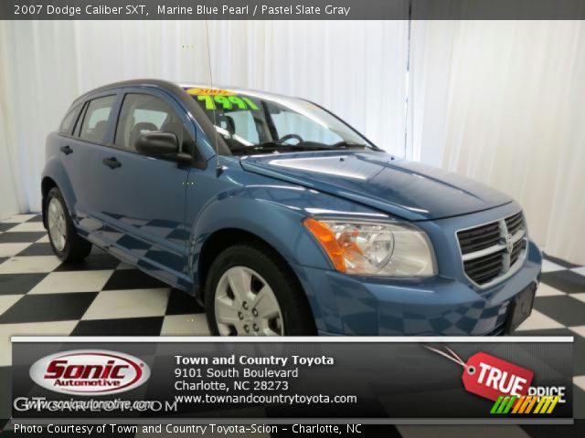 2007 Dodge Caliber SXT in Marine Blue Pearl
