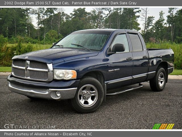 2002 Dodge Ram 1500 SLT Quad Cab in Patriot Blue Pearlcoat