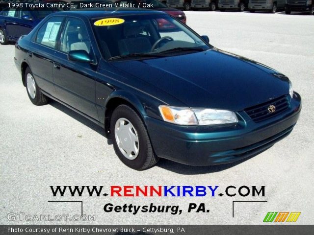 1998 Toyota Camry CE in Dark Green Metallic