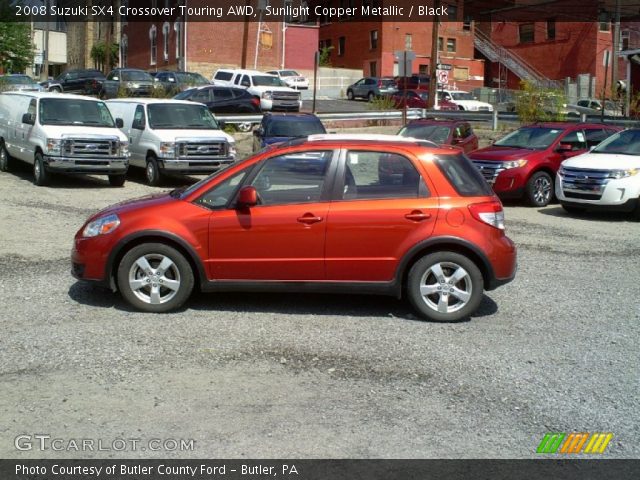 2008 Suzuki SX4 Crossover Touring AWD in Sunlight Copper Metallic