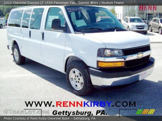 2013 Chevrolet Express LT 1500 Passenger Van in Summit White