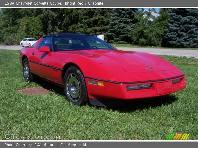 1984 Chevrolet Corvette Coupe in Bright Red