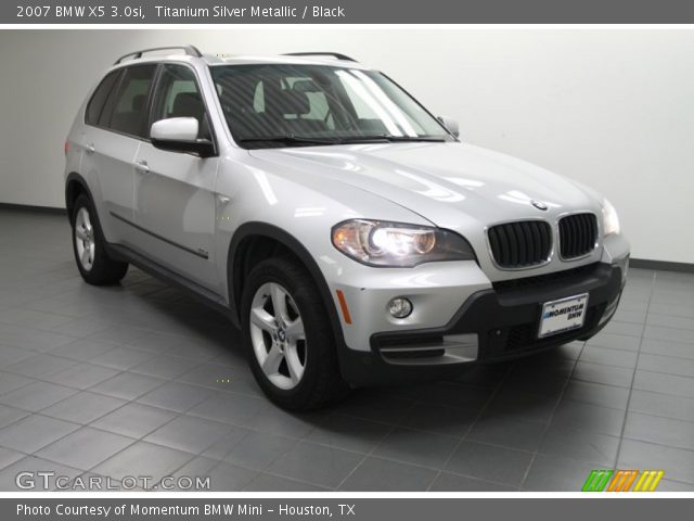 2007 BMW X5 3.0si in Titanium Silver Metallic