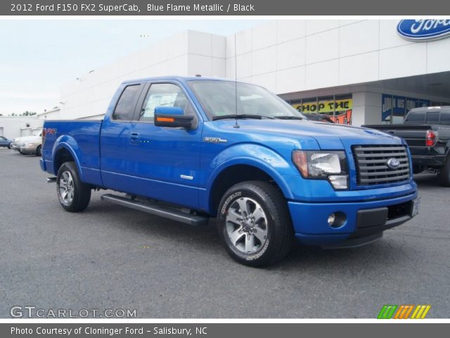 2012 Ford F150 FX2 SuperCab in Blue Flame Metallic