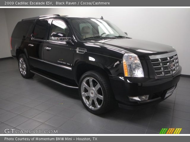 2009 Cadillac Escalade ESV in Black Raven