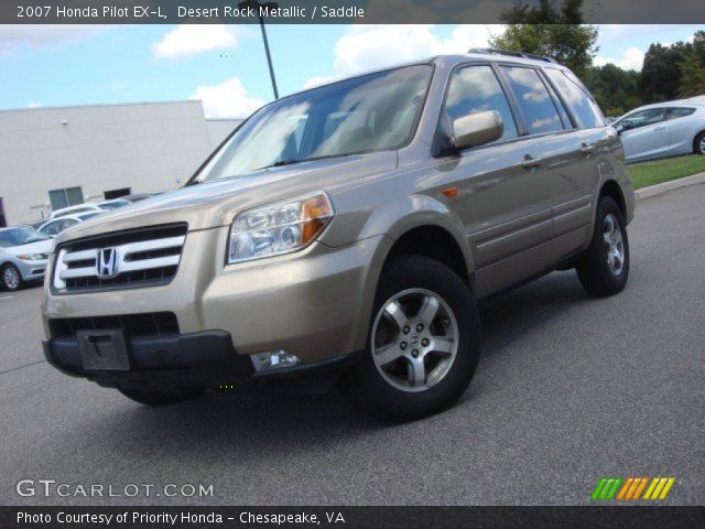 2007 Honda Pilot EX-L in Desert Rock Metallic