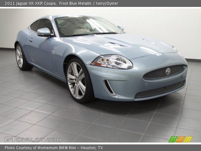 2011 Jaguar XK XKR Coupe in Frost Blue Metallic