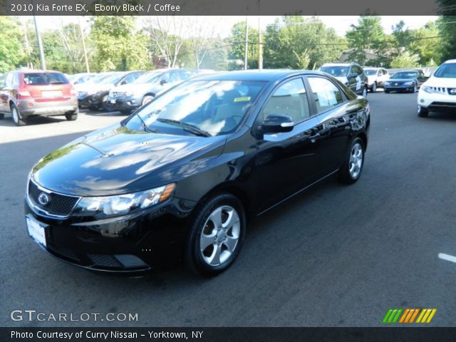2010 Kia Forte EX in Ebony Black