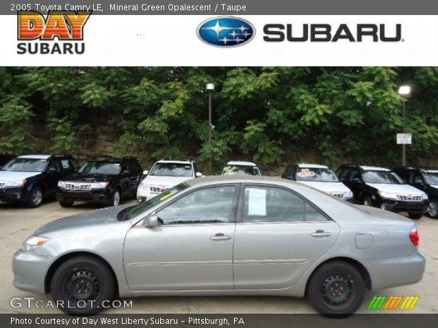 2005 Toyota Camry LE in Mineral Green Opalescent