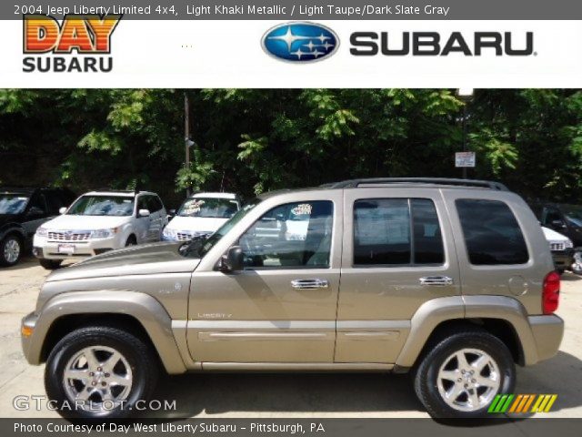 2004 Jeep Liberty Limited 4x4 in Light Khaki Metallic