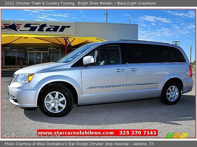 2012 Chrysler Town & Country Touring in Bright Silver Metallic