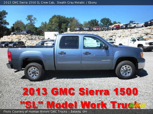 2013 GMC Sierra 1500 SL Crew Cab in Stealth Gray Metallic