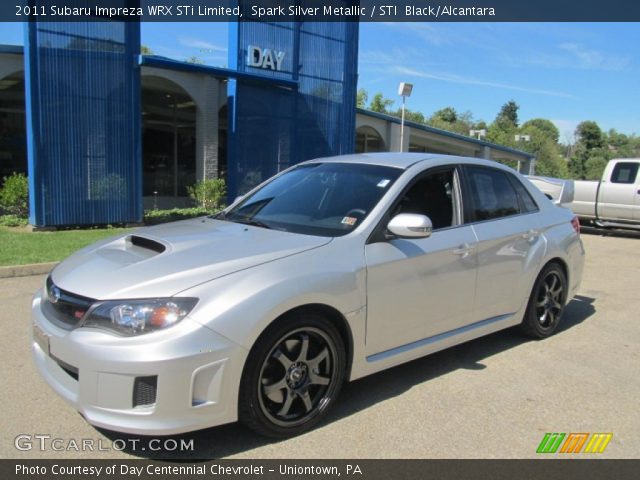 2011 Subaru Impreza WRX STi Limited in Spark Silver Metallic