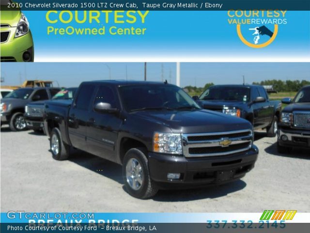 2010 Chevrolet Silverado 1500 LTZ Crew Cab in Taupe Gray Metallic